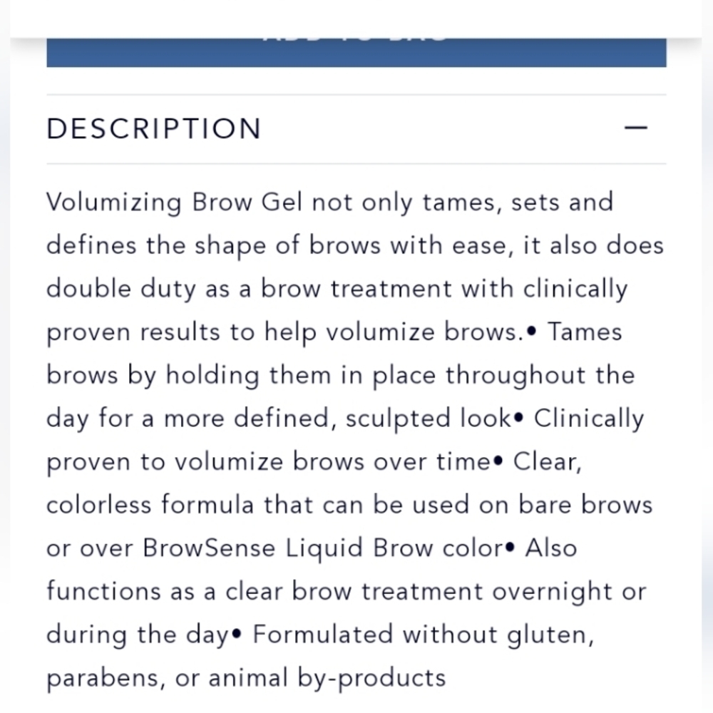 Brow gel - Picture 2 of 6